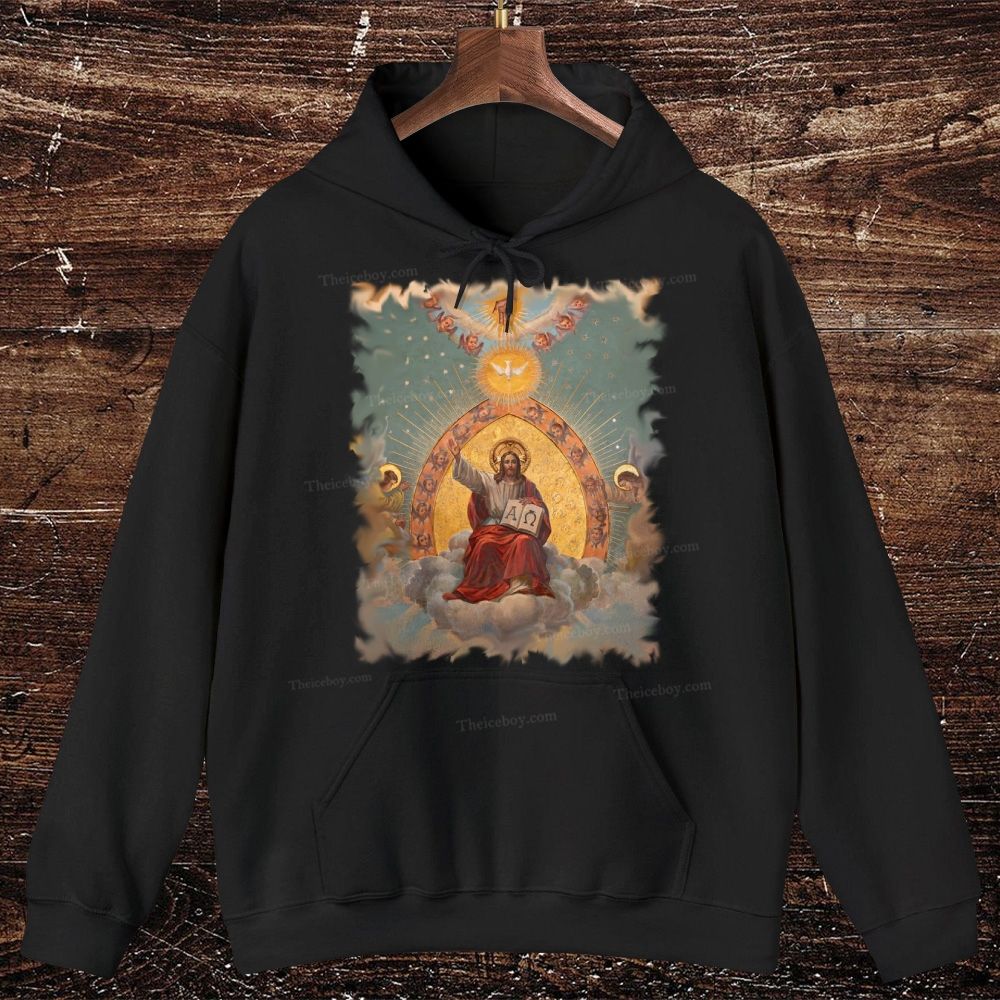  A Ω Oversized Cotton Hoodies