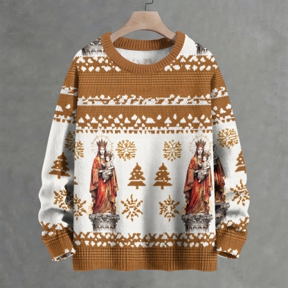 Our Lady Crew Neck Sweater