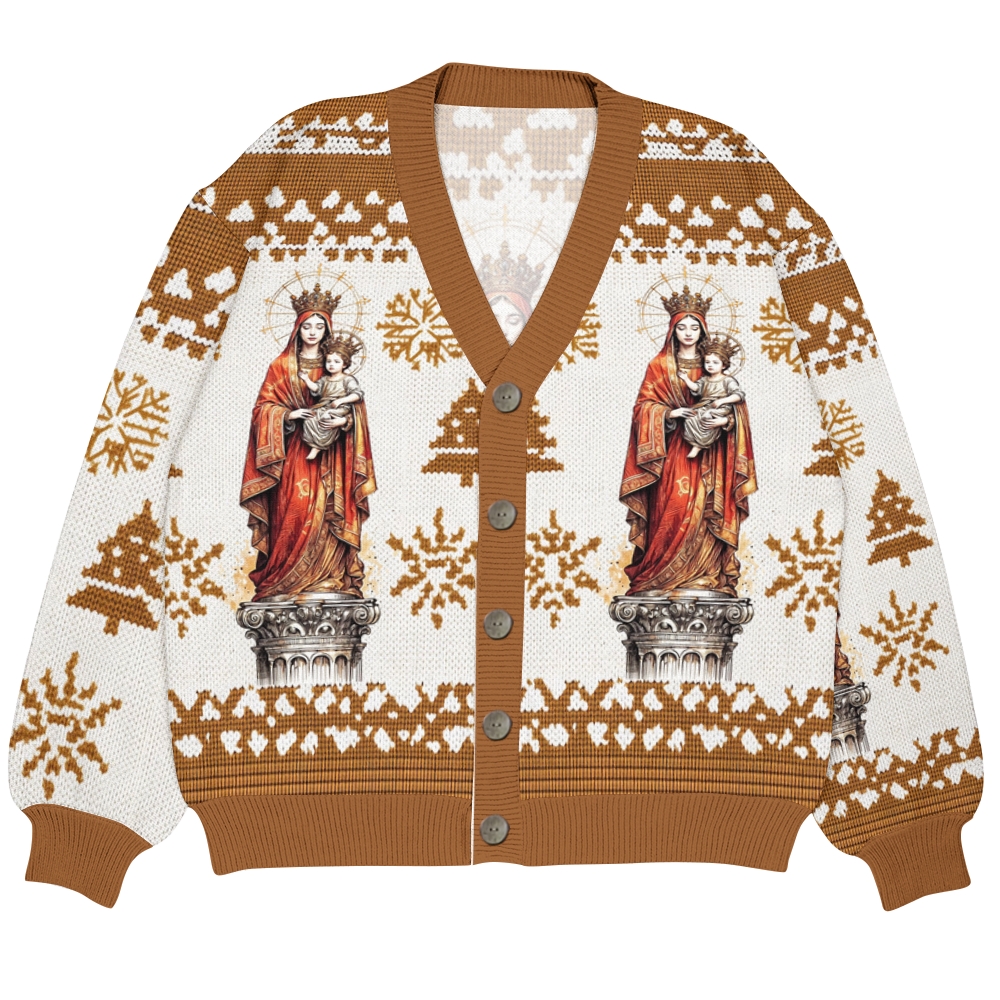 Our Lady Ugly Cardigan Sweater