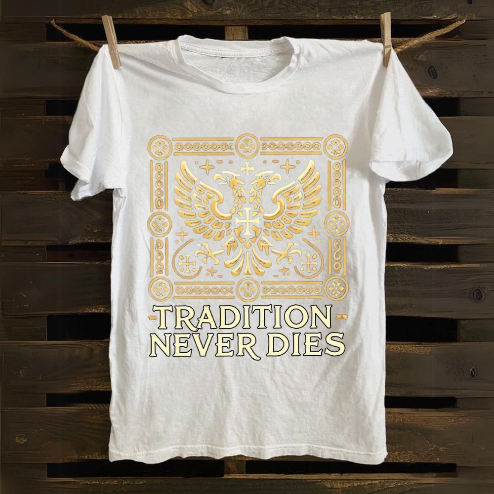 Tradition Never Dies Cotton T-shirt