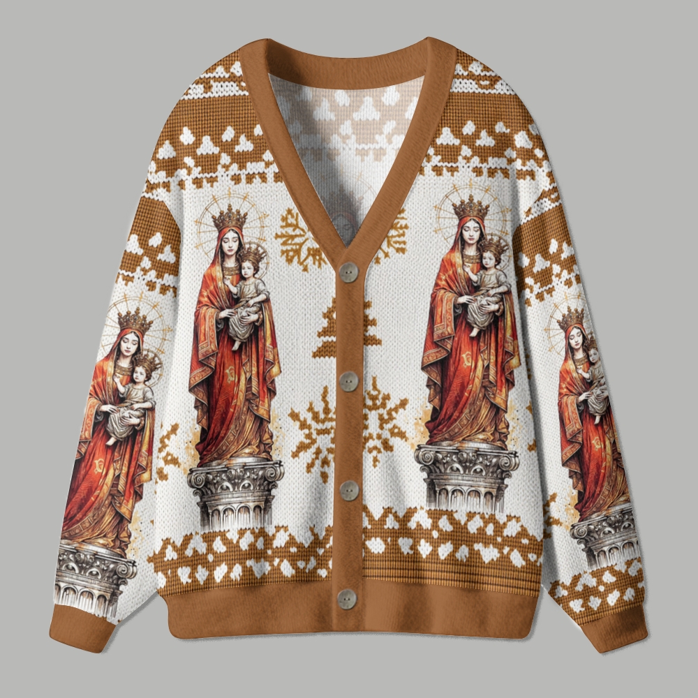 Our Lady Ugly Cardigan Sweater