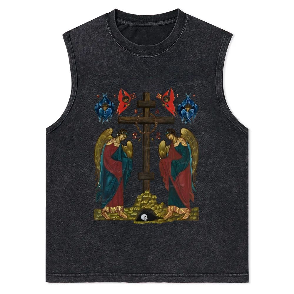 Exaltation Of The Holy Cross Christian Snowflake Washed Vest