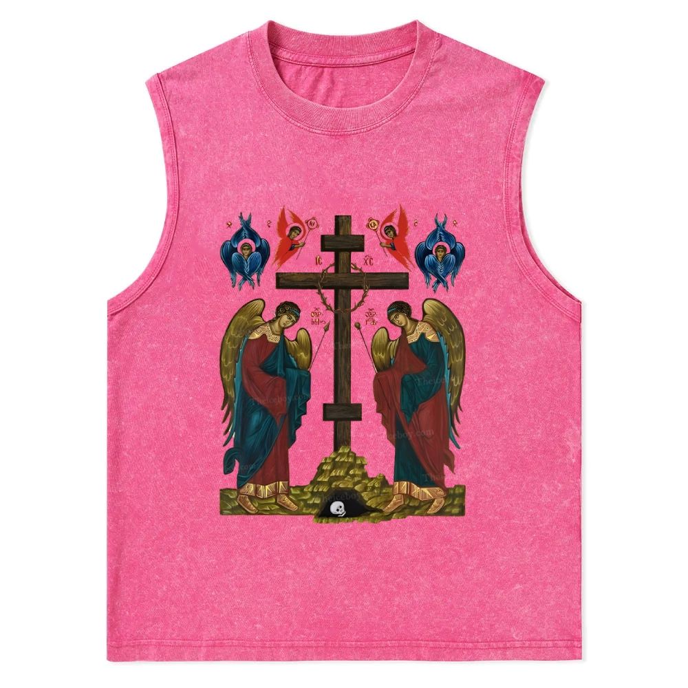 Exaltation Of The Holy Cross Christian Snowflake Washed Vest
