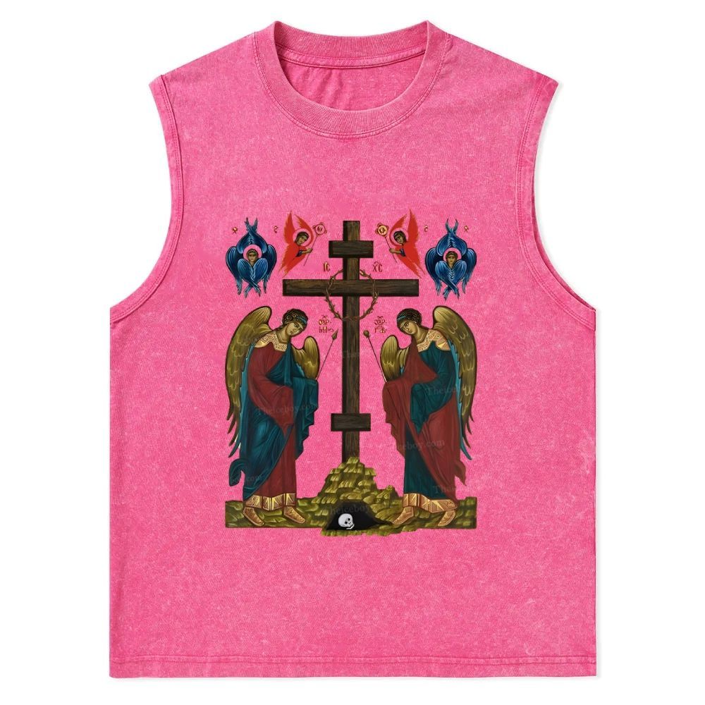 Exaltation Of The Holy Cross Christian Snowflake Washed Vest