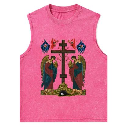 Exaltation Of The Holy Cross Christian Snowflake Washed Vest