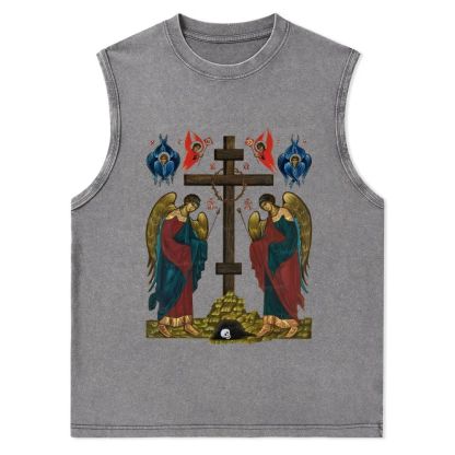 Exaltation Of The Holy Cross Christian Snowflake Washed Vest