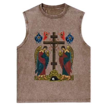 Exaltation Of The Holy Cross Christian Snowflake Washed Vest