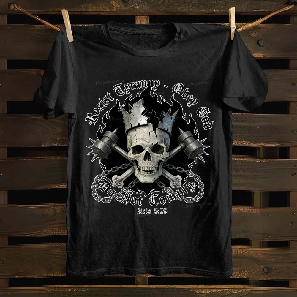 Obey God Cotton T-shirt