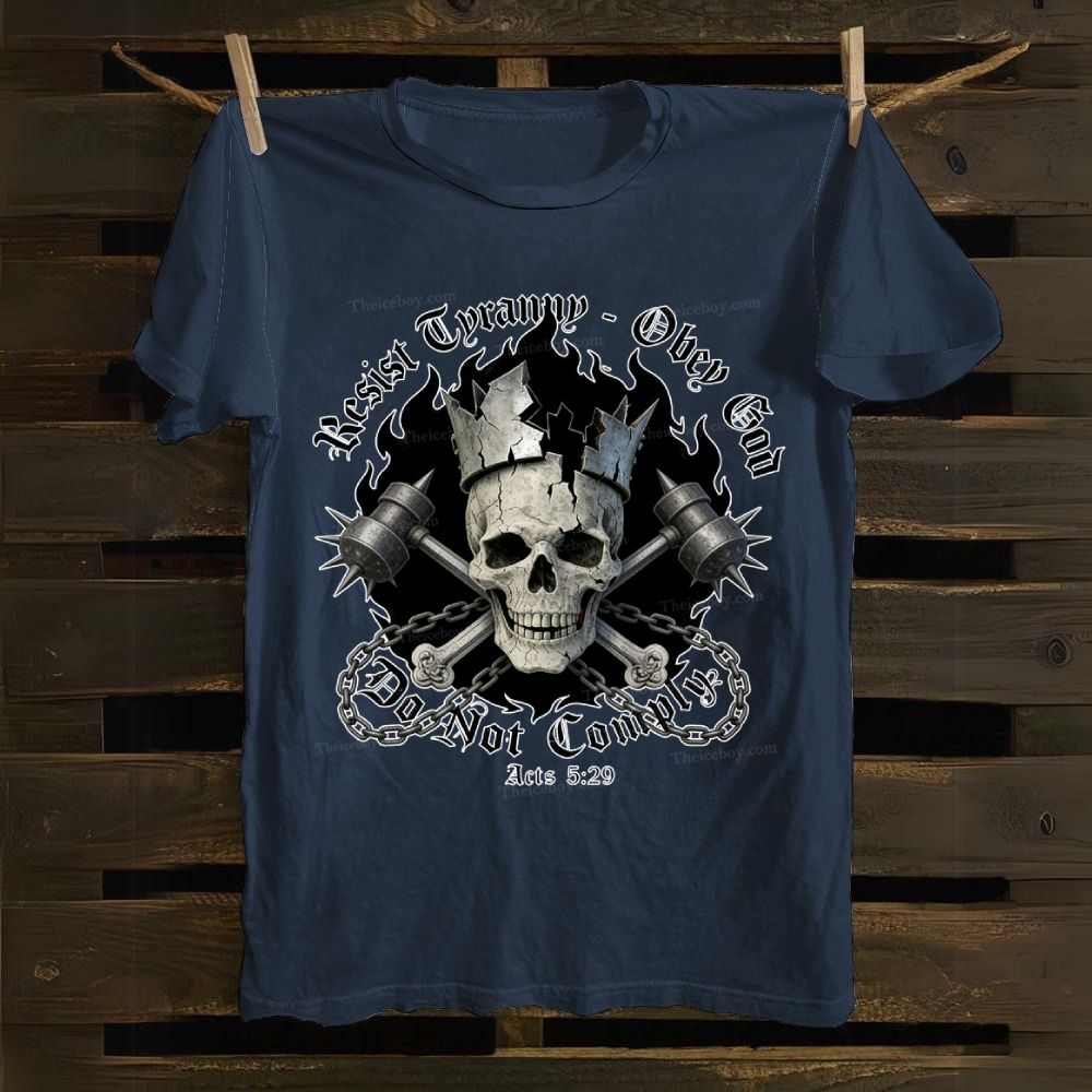 Obey God Cotton T-shirt