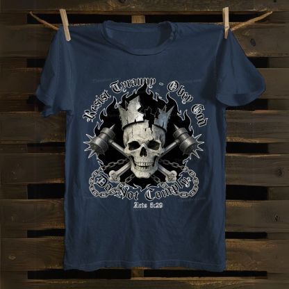 Obey God Cotton T-shirt