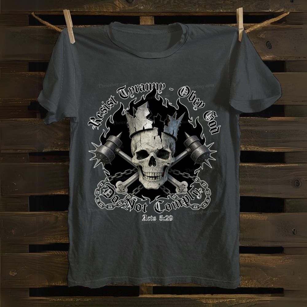 Obey God Cotton T-shirt