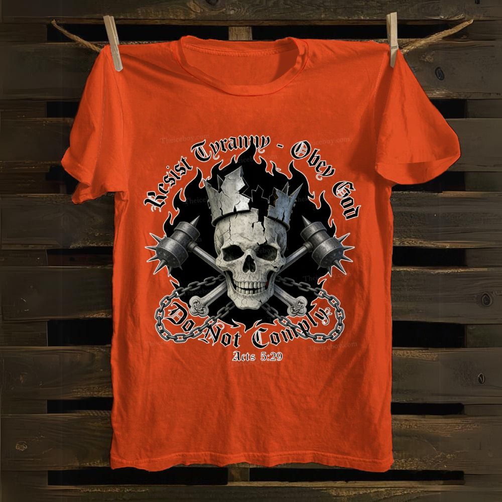 Obey God Cotton T-shirt