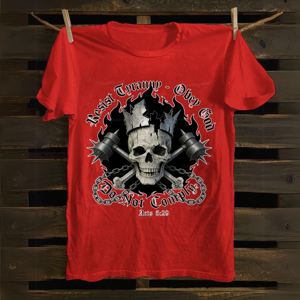 Obey God Cotton T-shirt