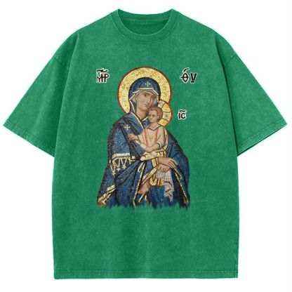 ＭＰＩＣSnowflake Vintage Cotton T-Shirt