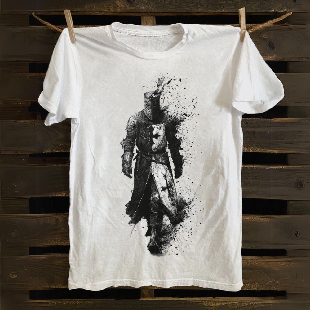 Knights Templar Cotton T-shirt