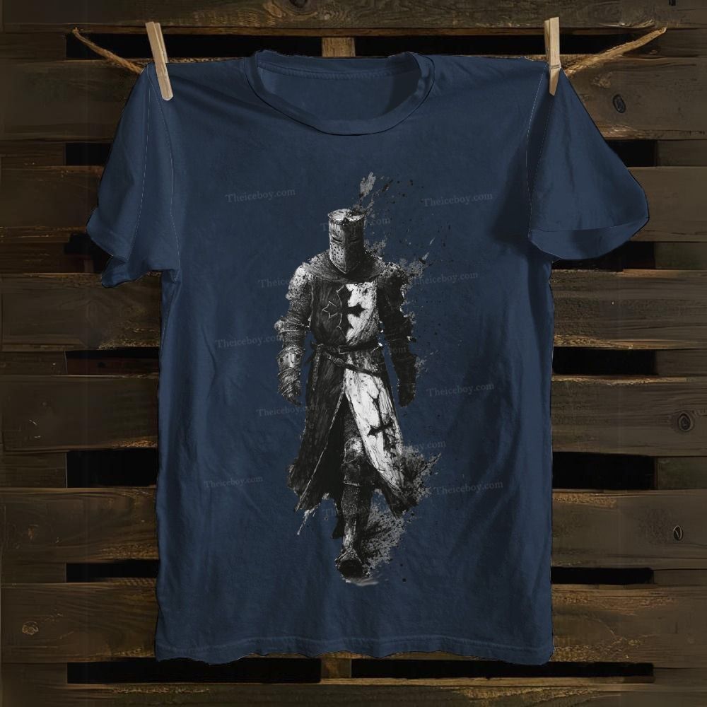 Knights Templar Cotton T-shirt