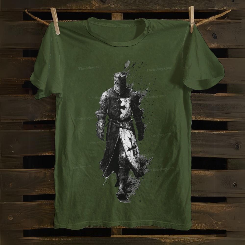 Knights Templar Cotton T-shirt