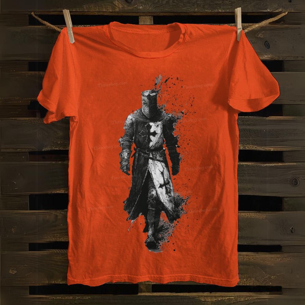 Knights Templar Cotton T-shirt