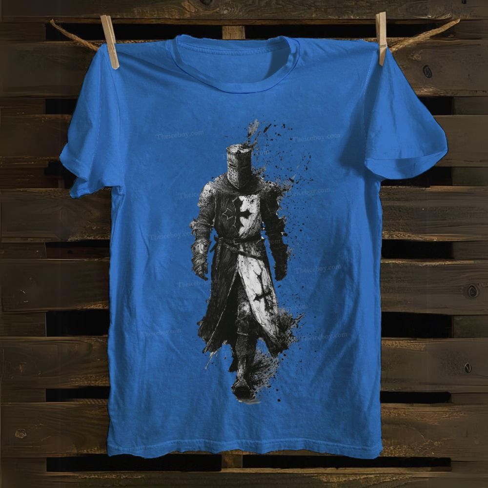 Knights Templar Cotton T-shirt