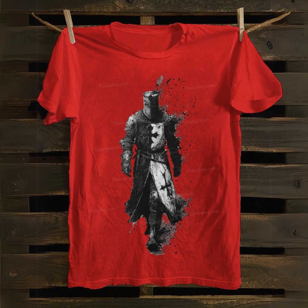 Knights Templar Cotton T-shirt