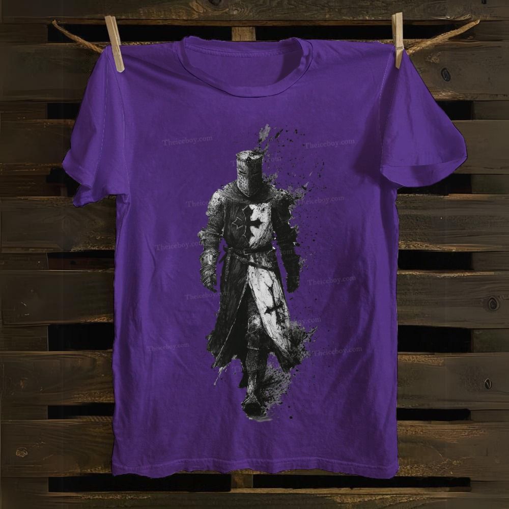 Knights Templar Cotton T-shirt
