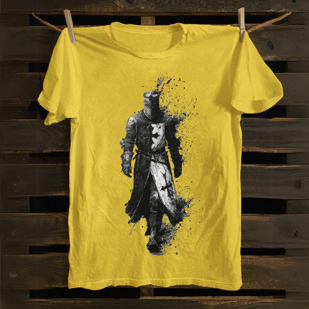 Knights Templar Cotton T-shirt