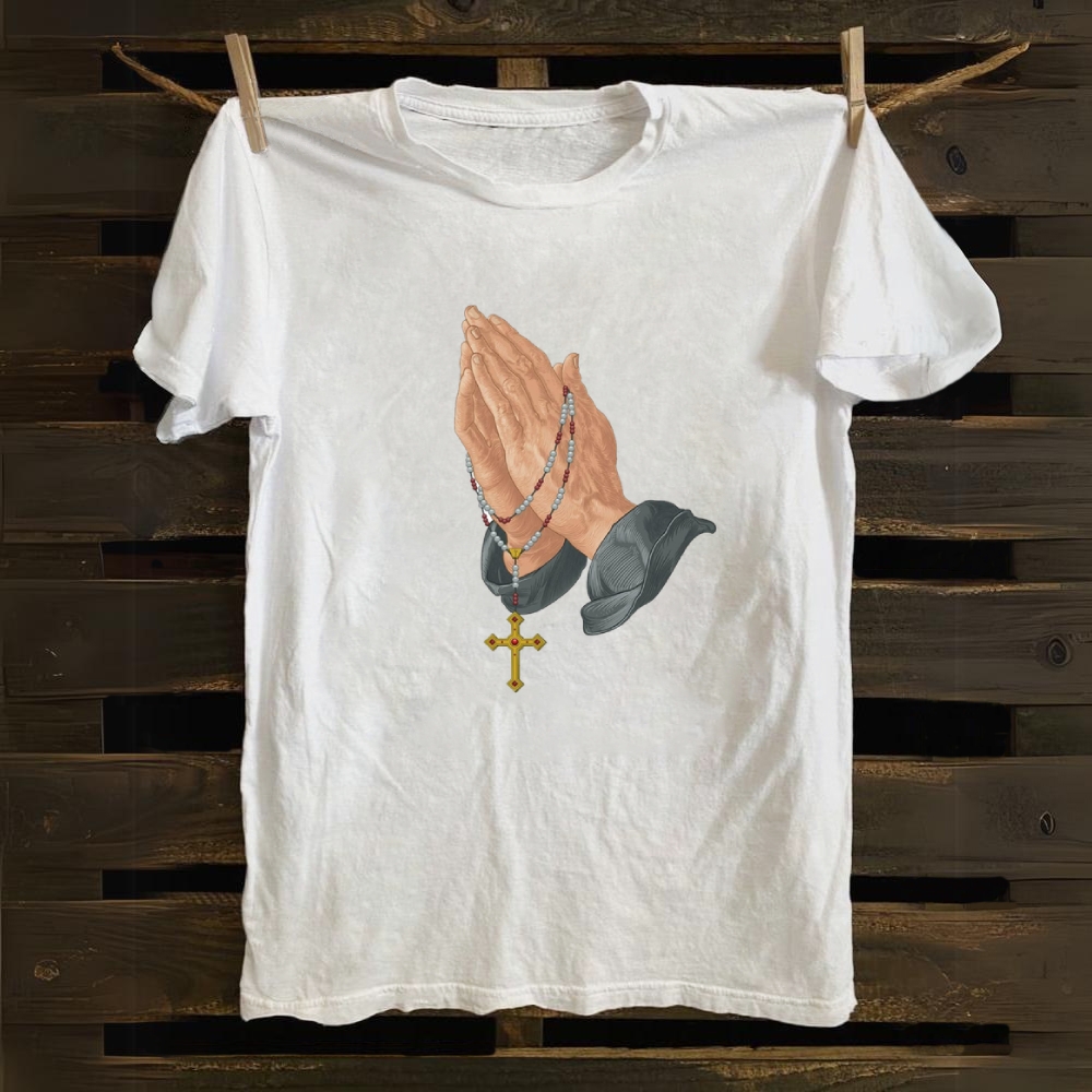 pray Cotton T-shirt