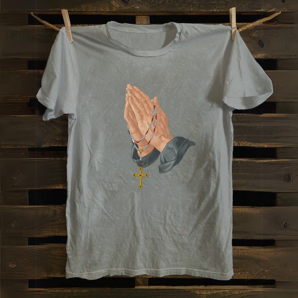 pray Cotton T-shirt