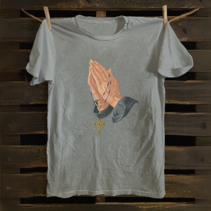 pray Cotton T-shirt