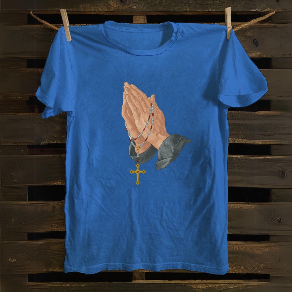 pray Cotton T-shirt