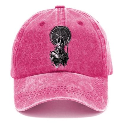 Faith Spartan Unisex Vintage Casual Washed Cap