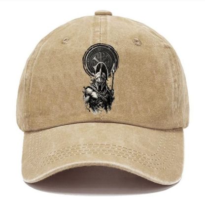 Faith Spartan Unisex Vintage Casual Washed Cap