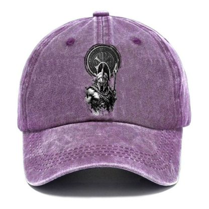 Faith Spartan Unisex Vintage Casual Washed Cap