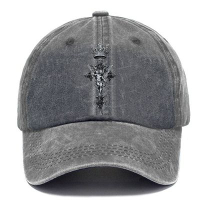 Regnum Fidei Unisex Vintage Casual Washed Cap