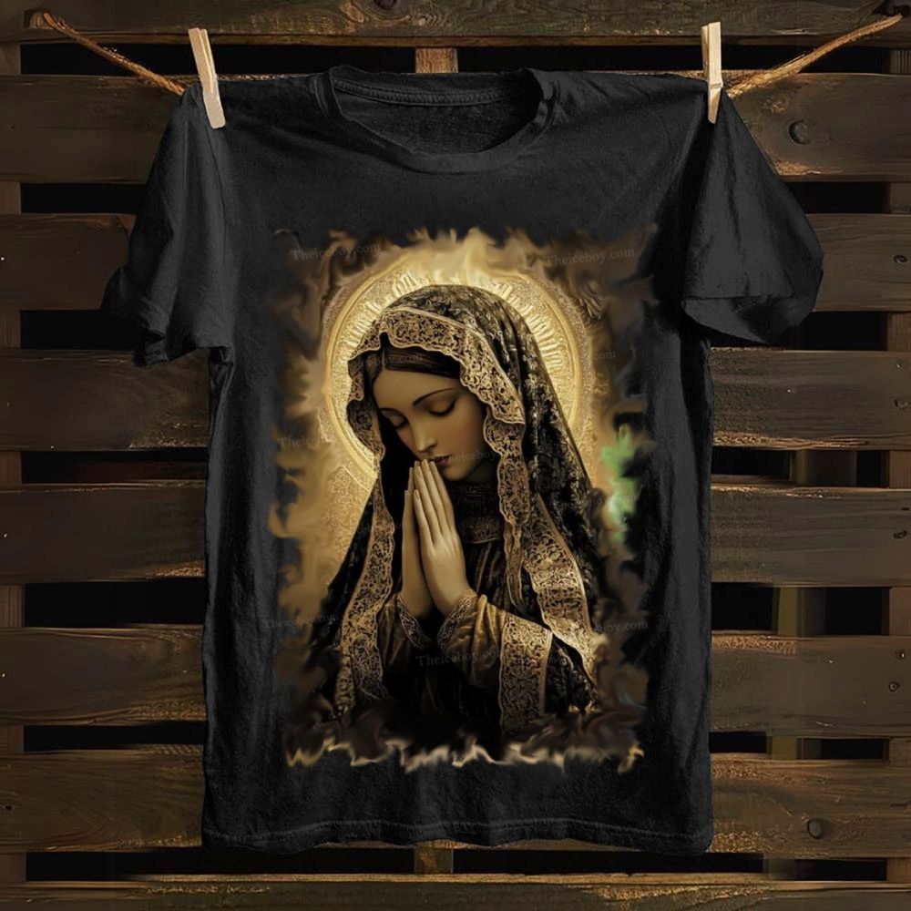 Golden Halo Cotton T-shirt