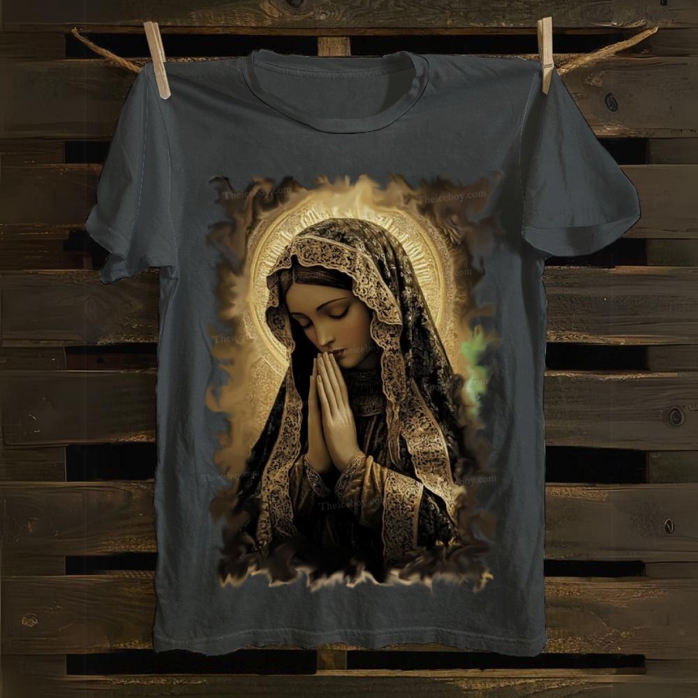 Golden Halo Cotton T-shirt