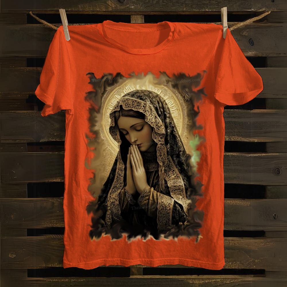 Golden Halo Cotton T-shirt