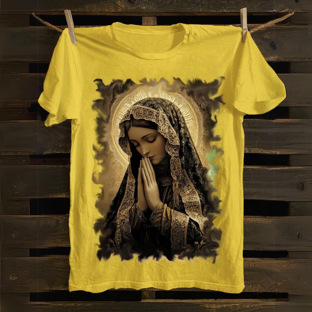 Golden Halo Cotton T-shirt
