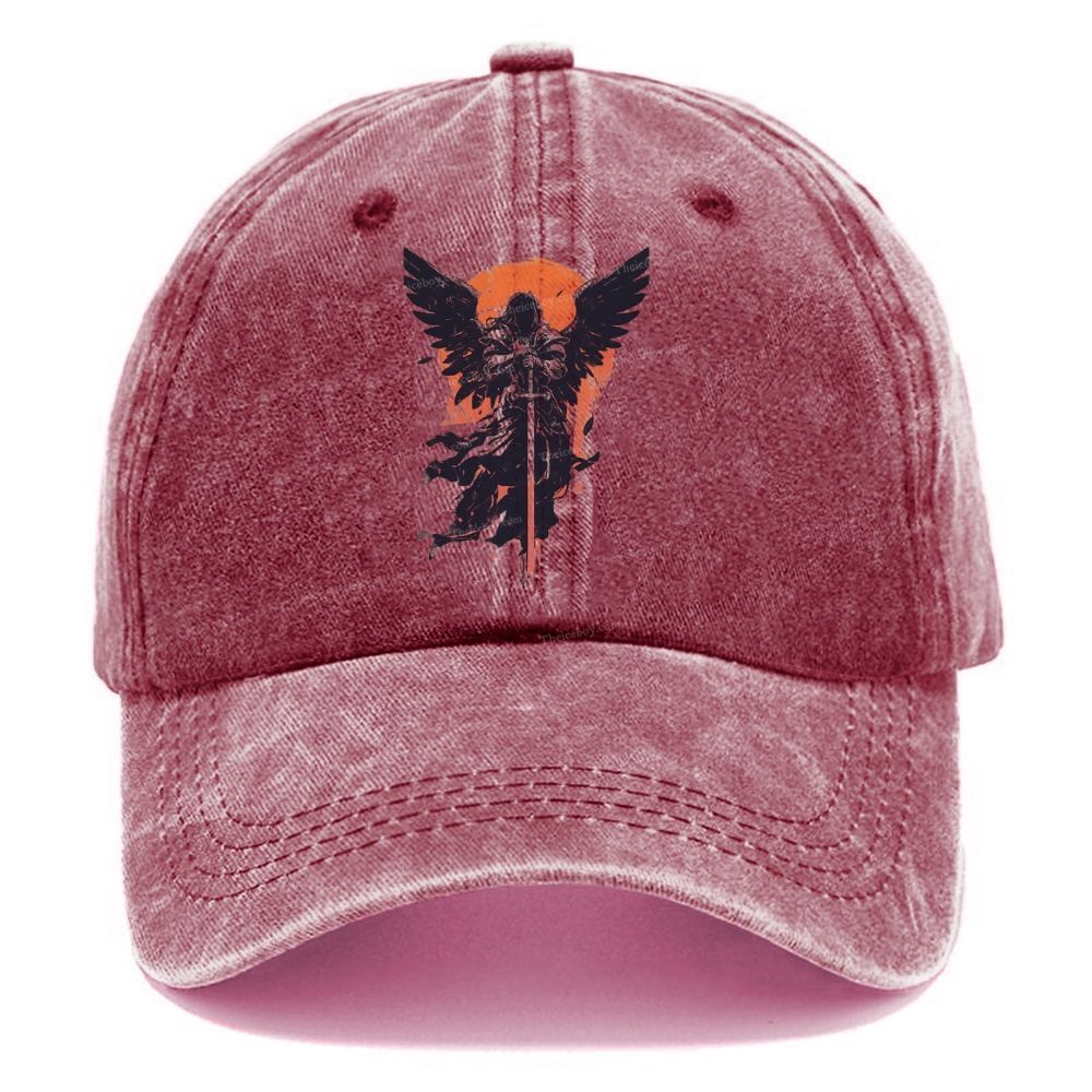 Dark Seraphim Unisex Vintage Casual Washed Cap