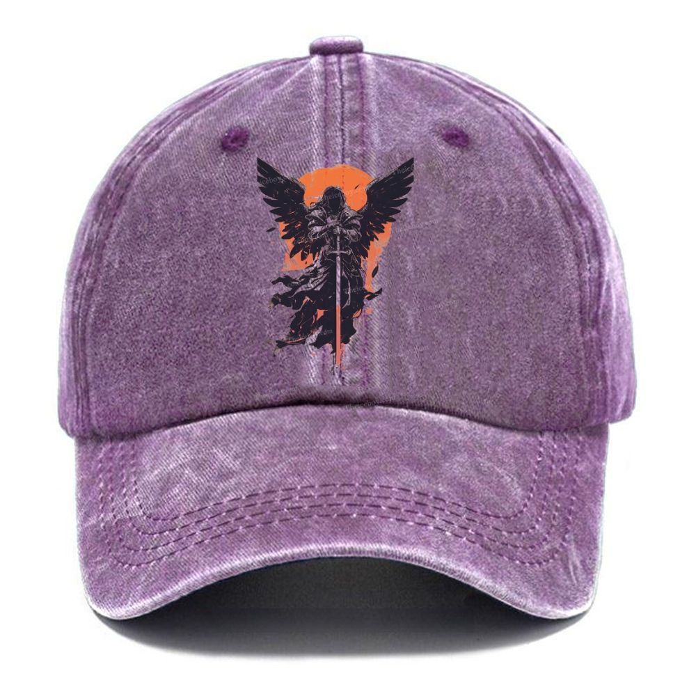 Dark Seraphim Unisex Vintage Casual Washed Cap
