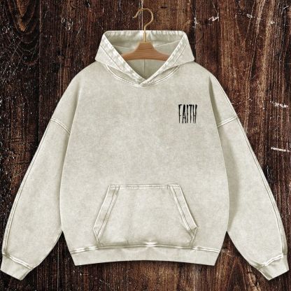 FAITH Christian Washed Hoodie