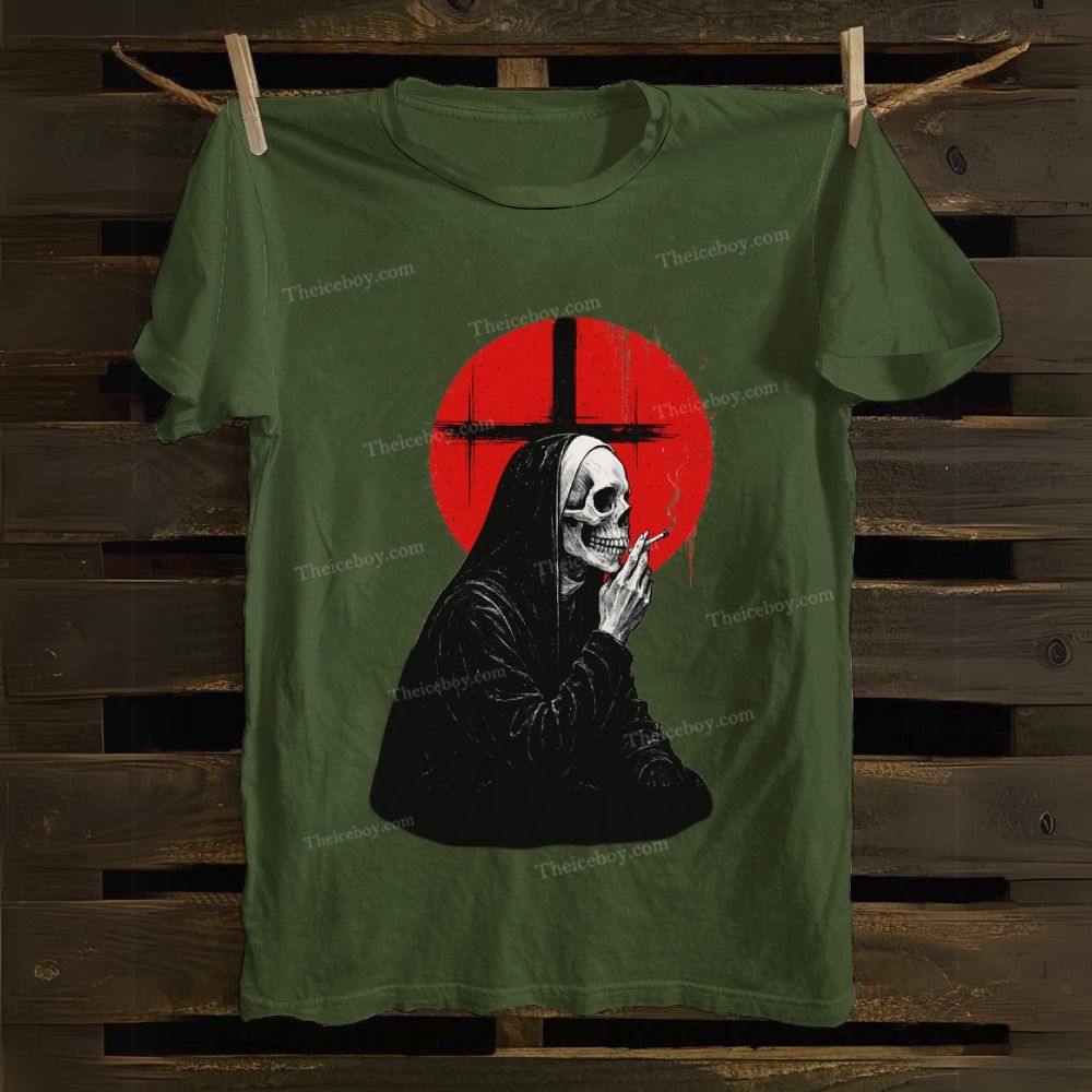 Veiled Mortality Cotton T-shirt