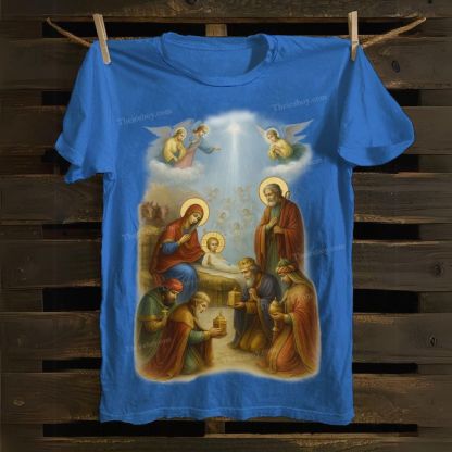 Nativity Adoration Cotton T-shirt