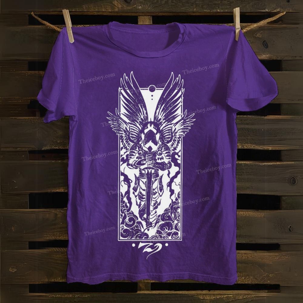 Angelic Sword-Bearer Cotton T-shirt