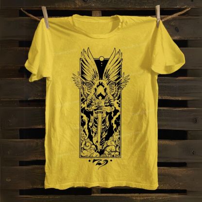 Angelic Sword-Bearer Cotton T-shirt