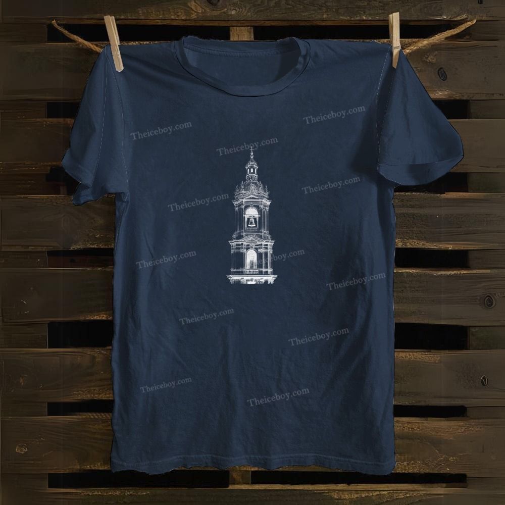 Church Bell Tower: Call to Worship Cotton T-shirt