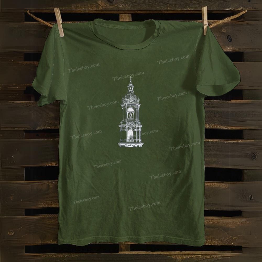 Church Bell Tower: Call to Worship Cotton T-shirt