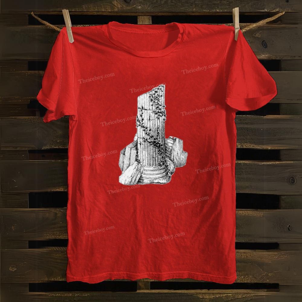 Sacred Pillar Relic Cotton T-shirt