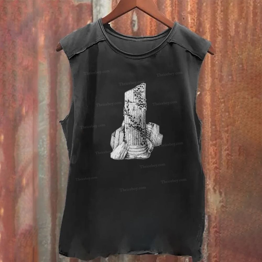 Sacred Pillar Relic Washed Tank Top