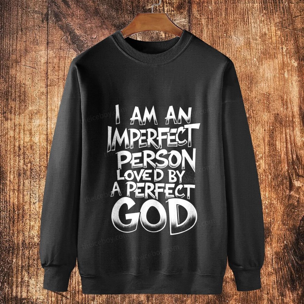 God’s Perfect Love Cotton Crewneck Sweatshirt
